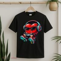 Video Game Heart Gamer Valentines Day T-Shirt thumb 2