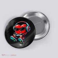 Video Game Heart Gamer Valentines Day Button thumb 0