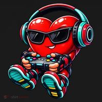 Video Game Heart Gamer Valentines Day Women's Hoodie thumb 2
