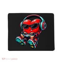 Video Game Heart Gamer Valentines Day Mousepad thumb 0