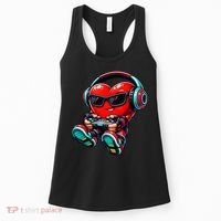 Video Game Heart Gamer Valentines Day Women's Tank Top thumb 0