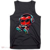 Video Game Heart Gamer Valentines Day Tank Top thumb 0