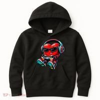 Video Game Heart Gamer Valentines Day Kids Hoodie thumb 0