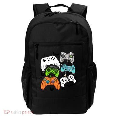 Video Game Halloween Skeleton Zombie Gaming Controllers Gift Backpack