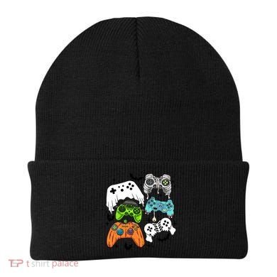 Video Game Halloween Skeleton Zombie Gaming Controllers Gift Beanie
