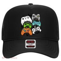 Video Game Halloween Skeleton Zombie Gaming Controllers Gift Hat thumb 0