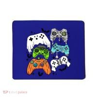 Video Game Halloween Skeleton Zombie Gaming Controllers Gift Mousepad thumb 0