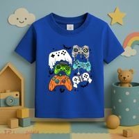 Video Game Halloween Skeleton Zombie Gaming Controllers Gift Toddler T-Shirt thumb 3