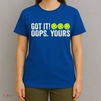 Vintage Got It Oops Yours Pickleball Funny Pickleball Lovers Gift T-Shirt thumb 4