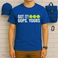 Vintage Got It Oops Yours Pickleball Funny Pickleball Lovers Gift T-Shirt thumb 6