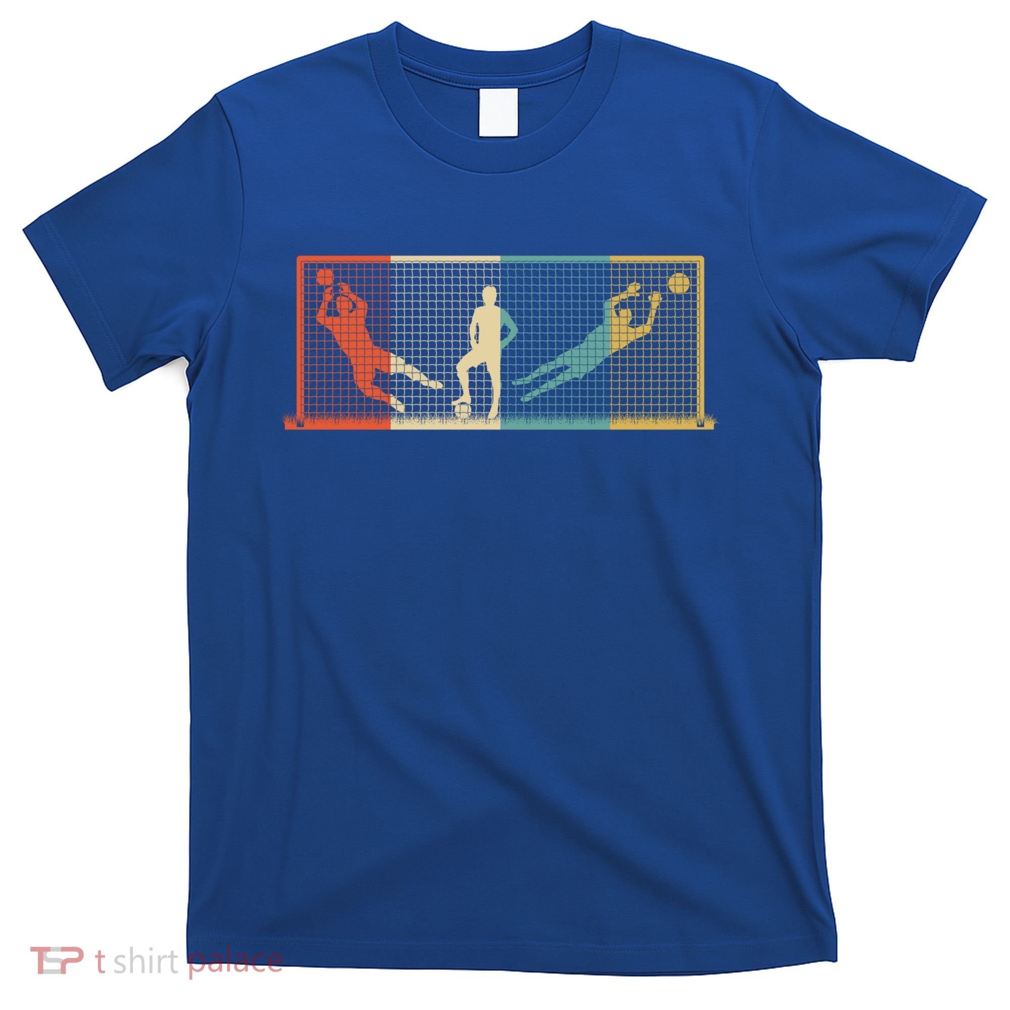 Vintage Goal Keeper Gift Soccer Goalie Gift Funny Gift T-Shirt