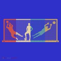 Vintage Goal Keeper Gift Soccer Goalie Gift Funny Gift T-Shirt thumb 7