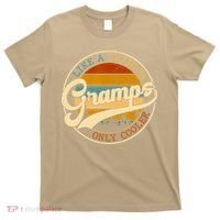 Vintage Gramps Like A Grandpa Only Cooler For Father Day T-Shirt thumb 0
