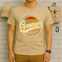 Vintage Gramps Like A Grandpa Only Cooler For Father Day T-Shirt thumb 6