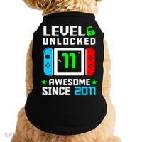 Video Game Level 11 Unlocked 11th Birthday Doggie Tank thumb 0