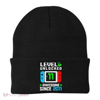 Video Game Level 11 Unlocked 11th Birthday Beanie