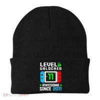 Video Game Level 11 Unlocked 11th Birthday Beanie thumb 0