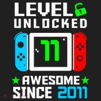 Video Game Level 11 Unlocked 11th Birthday Beanie thumb 2