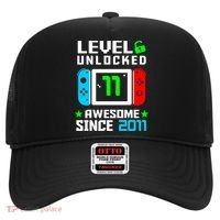 Video Game Level 11 Unlocked 11th Birthday Hat thumb 0