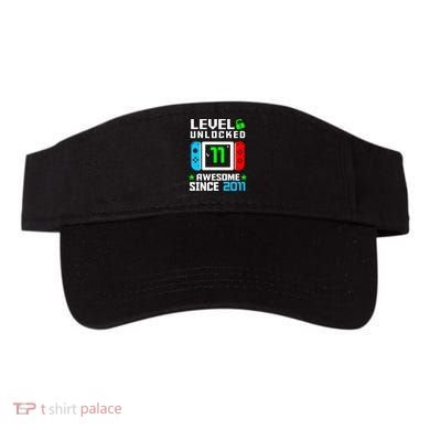 Video Game Level 11 Unlocked 11th Birthday Visor