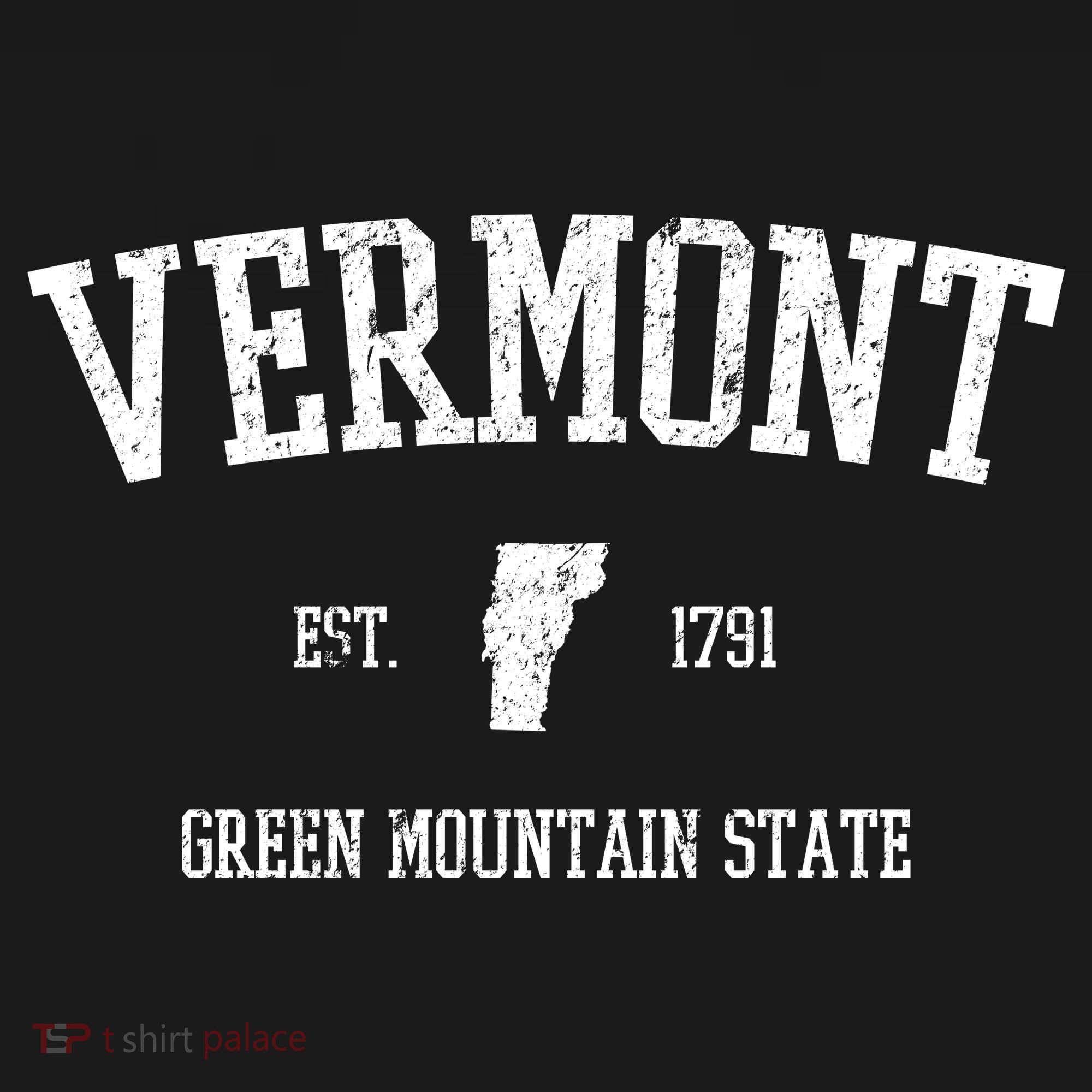 Vermont Green Mountain State Est 1791 Women's Tank Top