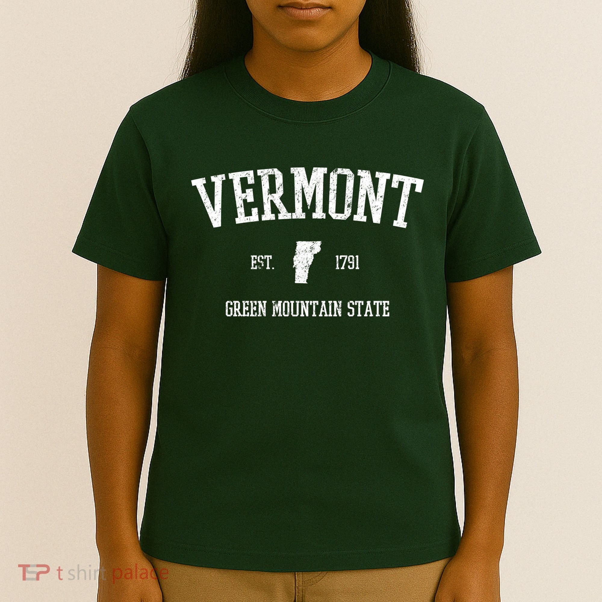 Vermont Green Mountain State Est 1791 T-Shirt
