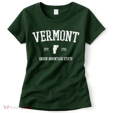 Vermont Green Mountain State Est 1791 Women's T-Shirt