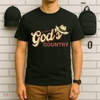 Vintage Get Me To God’s Country Funny Country Hat  T-Shirt thumb 6