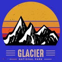 Vintage Glacier National Park Montana Outdoor Adventure Cute Gift T-Shirt thumb 7
