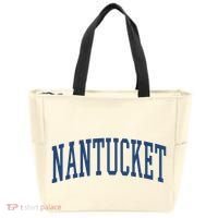 Varsity Grey Nantucket Tote Bag thumb 0