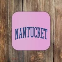 Varsity Grey Nantucket Coaster thumb 0