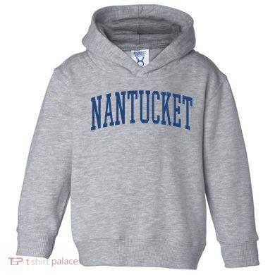 Varsity Grey Nantucket Toddler Hoodie