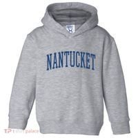 Varsity Grey Nantucket Toddler Hoodie thumb 0