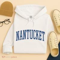 Varsity Grey Nantucket Hoodie thumb 4