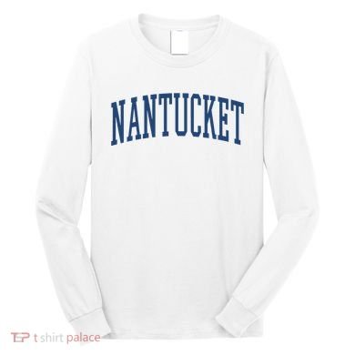 Varsity Grey Nantucket Long Sleeve Shirt