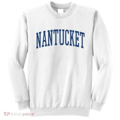 Varsity Grey Nantucket Sweatshirt