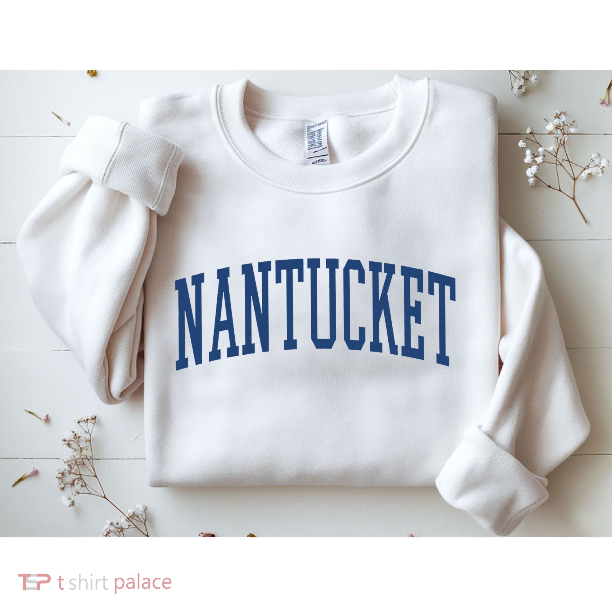 Varsity Grey Nantucket Sweatshirt