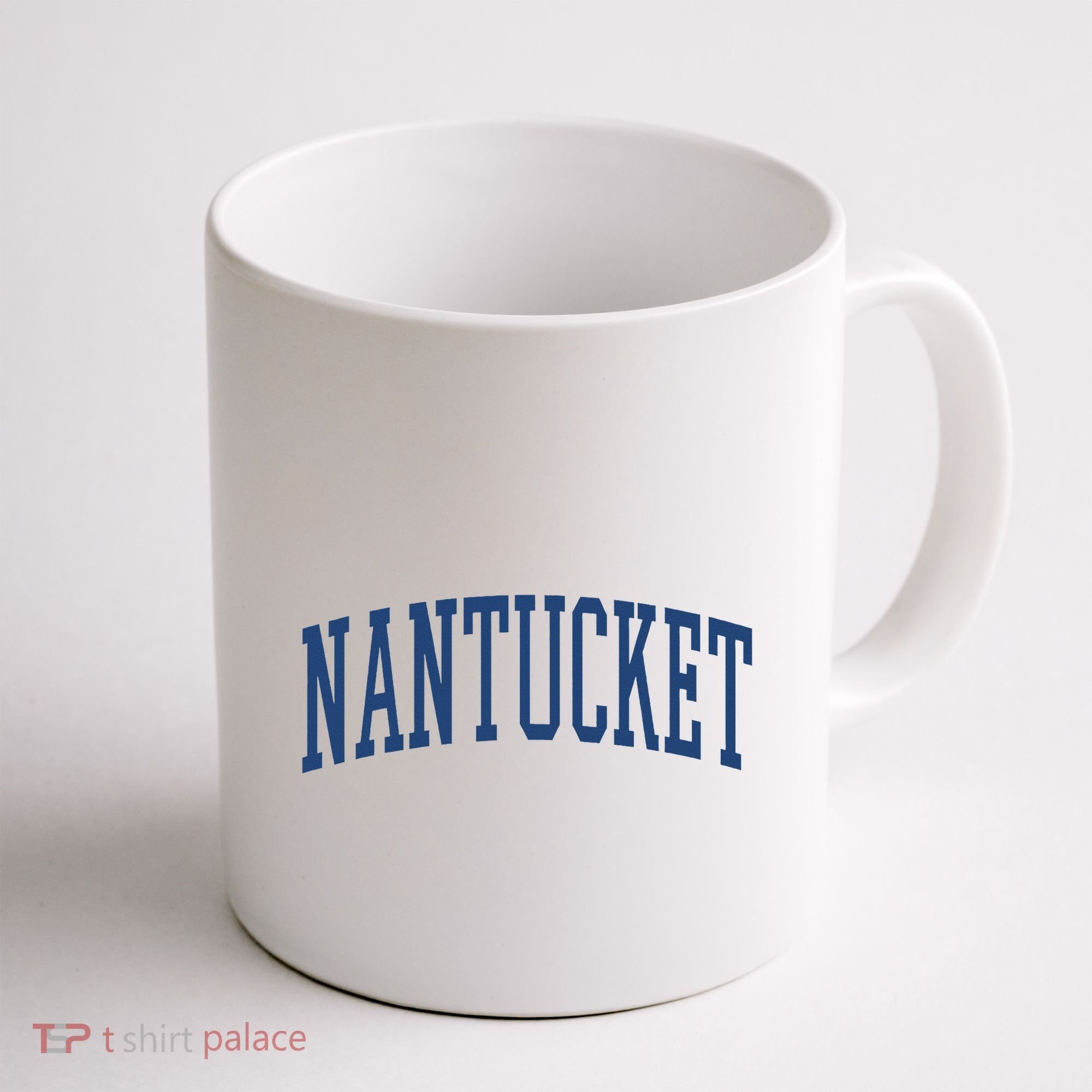 Varsity Grey Nantucket Coffee Mug