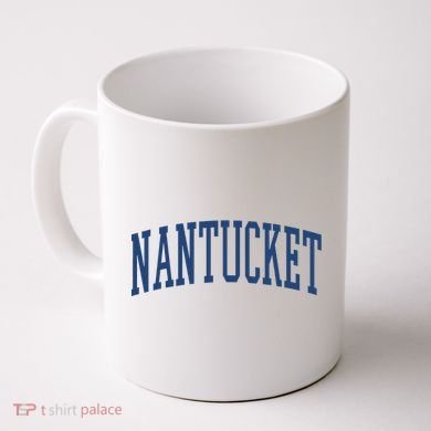 Varsity Grey Nantucket Coffee Mug