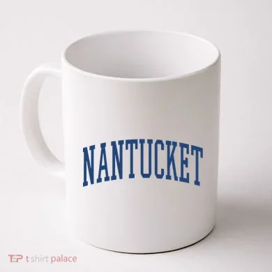 Varsity Grey Nantucket Coffee Mug