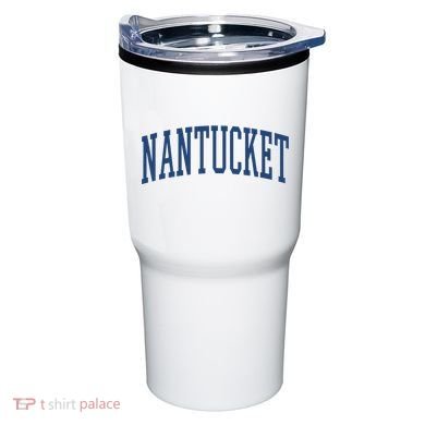 Varsity Grey Nantucket Tumbler
