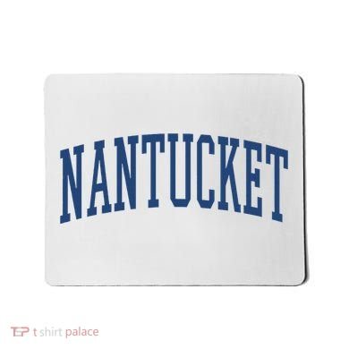 Varsity Grey Nantucket Mousepad