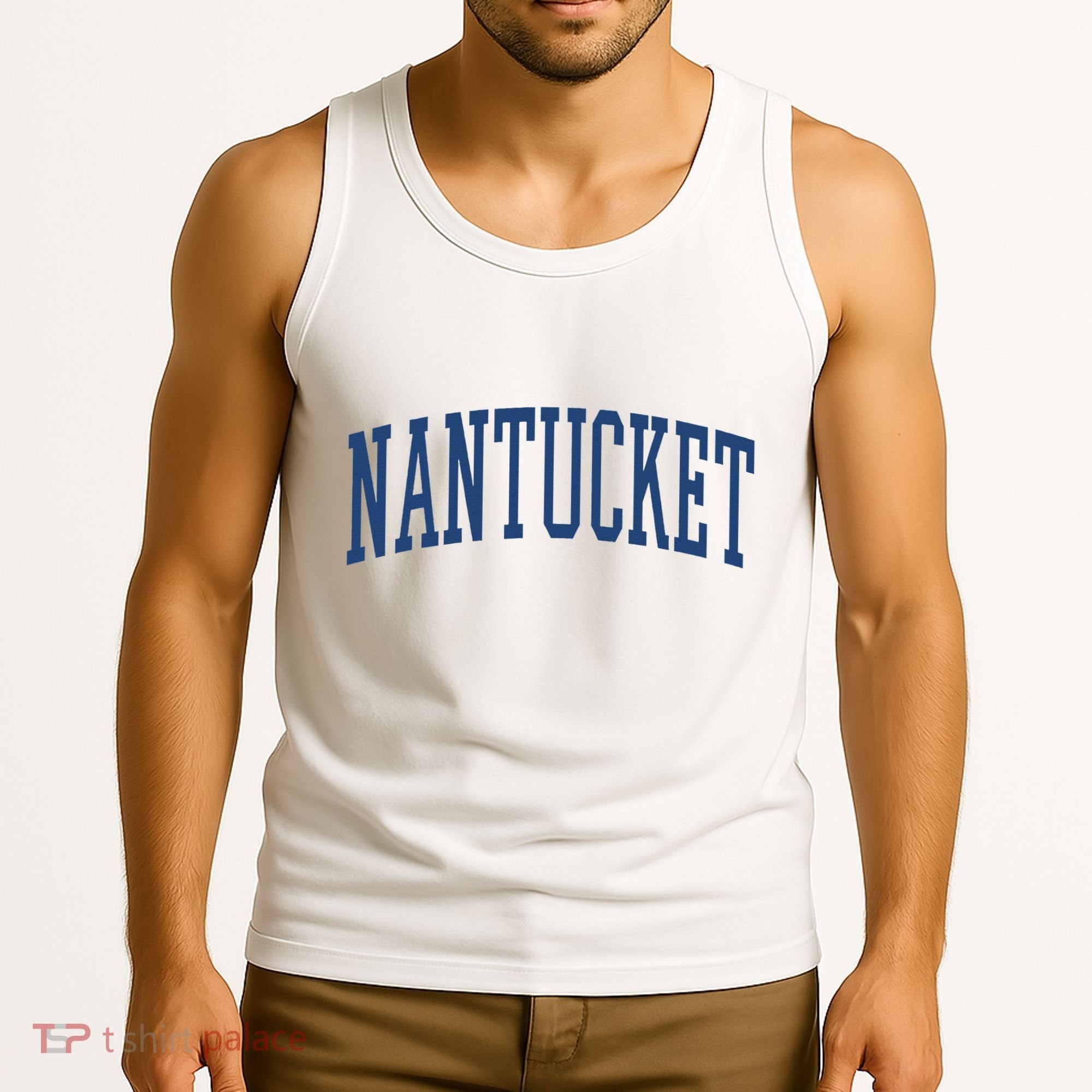 Varsity Grey Nantucket Tank Top