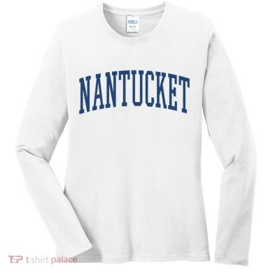 Varsity Grey Nantucket Women's Long Sleeve Shirt