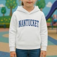 Varsity Grey Nantucket Kids Hoodie thumb 3