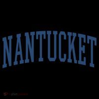 Varsity Grey Nantucket Cool Gift USA-Made Doggie Bandana thumb 2