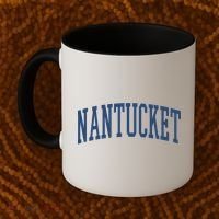 Varsity Grey Nantucket Cool Gift Coffee Mug thumb 2