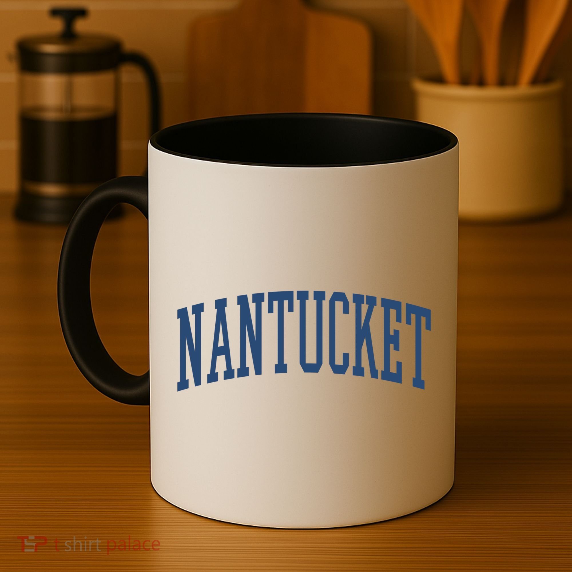 Varsity Grey Nantucket Cool Gift Coffee Mug