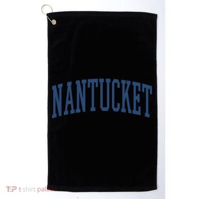 Varsity Grey Nantucket Cool Gift Golf Towel