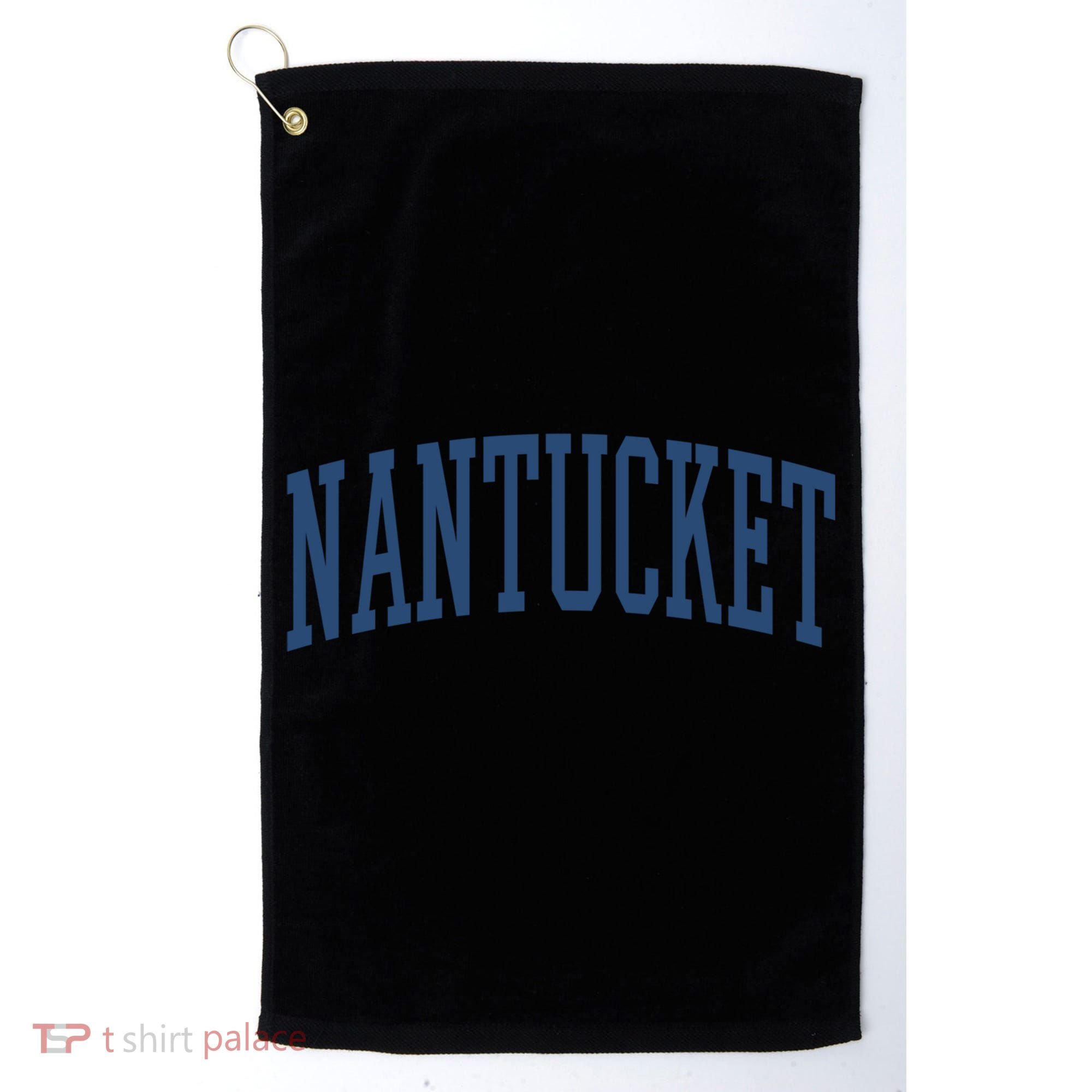 Varsity Grey Nantucket Cool Gift Golf Towel
